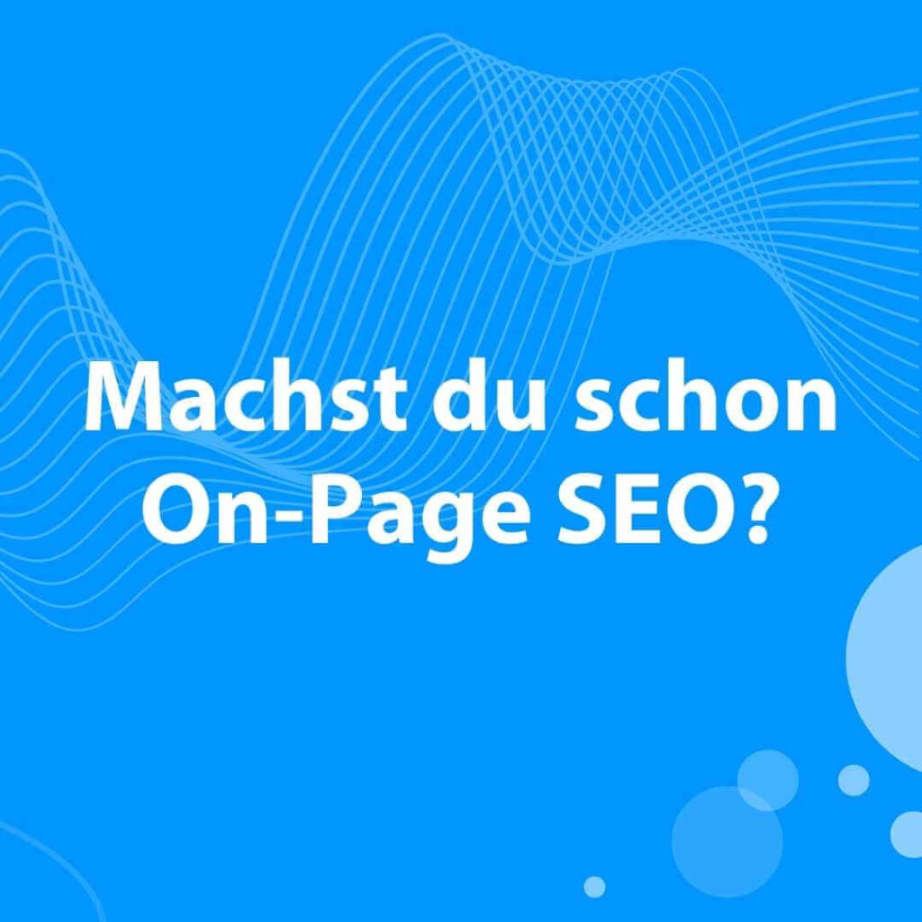 Blogbeitrag zu OnPage SEO mit dem XOVI Tool