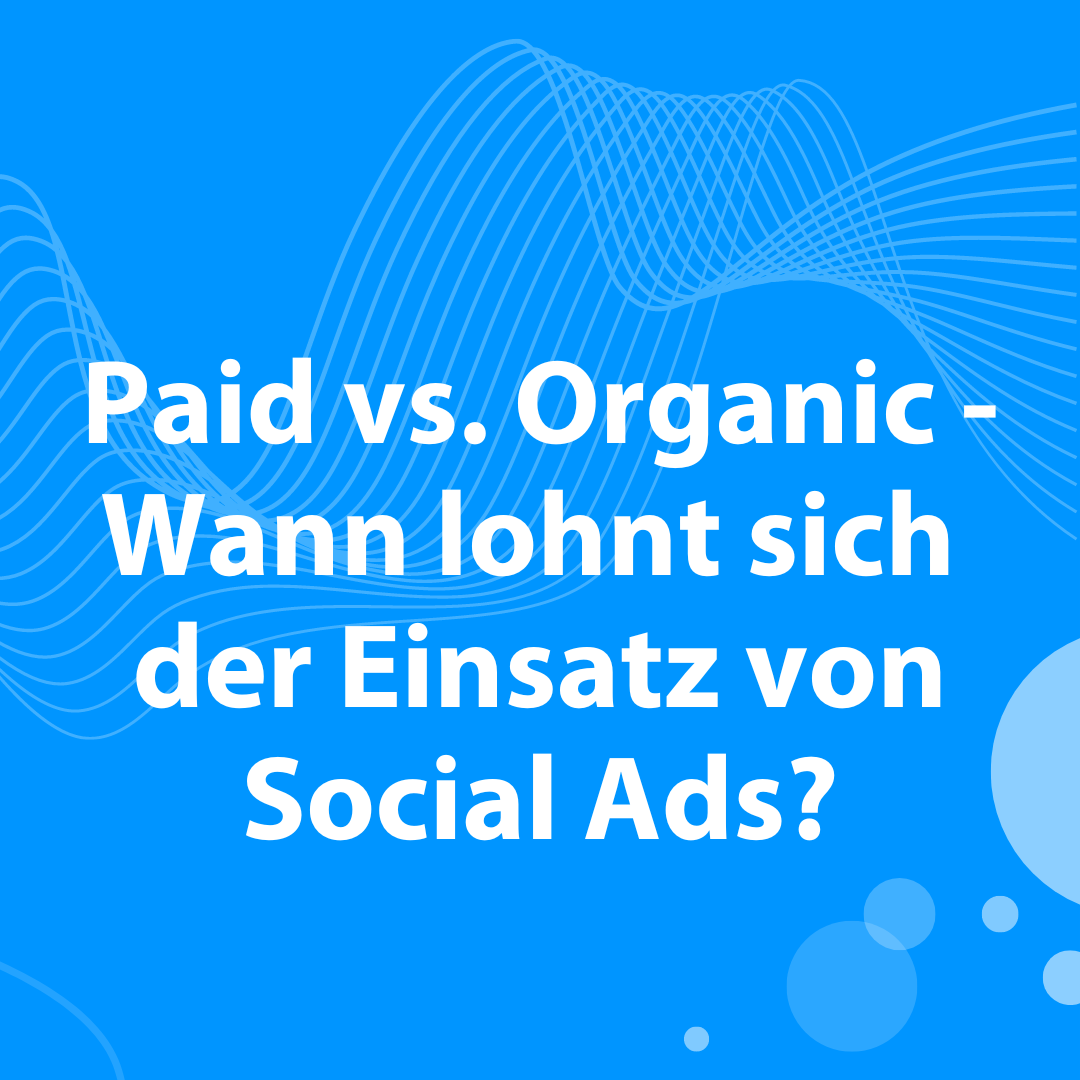 Wir sorgen für digitale Sichtbarkeit 3 BP Blog Beitragsbild PaidvsOrganic